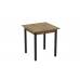 Стол кухонный Ferrum-decor Диего 75x70x70 Черный ДСП Дуб Артизан 16мм (FRD-105709)