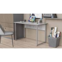 Стіл письмовий Коді Ferrum-decor 75x100x70 Сірий метал ДСП Бетон 16 мм (FRD-106599)