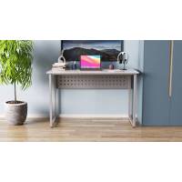 Стіл письмовий Майк Ferrum-decor 75x100x60 Сірий метал ДСП Бетон 16 мм (FRD-106509)