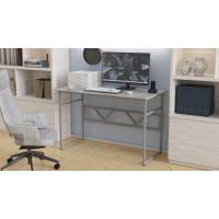 Стол письменный Райан Ferrum-decor 750x1200x600 Серый металл ДСП Бетон 16 мм (FRD-106479)