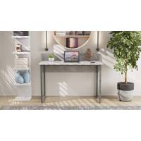 Стіл письмовий Скай Ferrum-decor 75x120x60 Сірий метал ДСП Бетон 16 мм (FRD-106659)