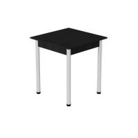 Стіл кухонний Ferrum-decor Агата 75x70x70 Білий ДСП Сосна Кембра 16мм (FRD-105670)