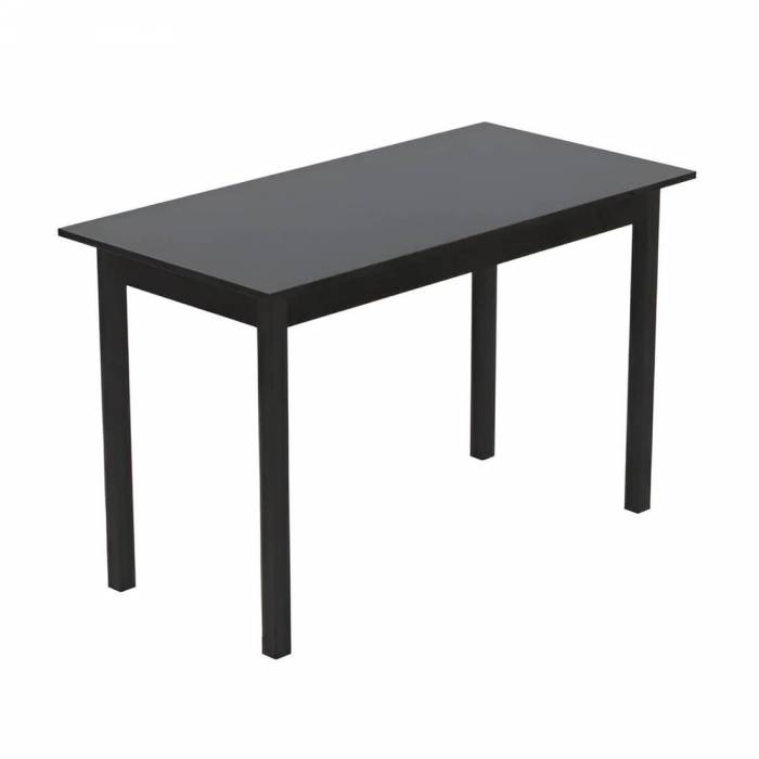 Стіл кухонний Ferrum-decor Маріо 75x120x80 Чорний ДСП Сосна Кембра 16мм (FRD-105740)