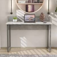 Письмовий стіл Скай Ferrum-decor 75x120x70 Сірий метал ДСП Бетон 32 мм (FRD-106680)
