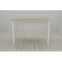 Кухонний стіл Ferrum-decor Маріо 75x120x60 Білий ДСП Сонома 16мм (FRD-106320)