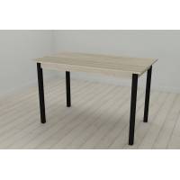 Кухонний стіл Ferrum-decor Маріо 75x120x70 Чорний ДСП Сонома 16мм (FRD-106330)