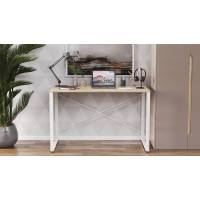 Письмовий стіл Ferrum-decor Серії Коннект 75x120x600 білий ДСП Дуб Сонома 16мм (FRD-104210)
