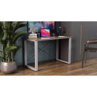 Письмовий стіл Ferrum-decor Драйв 750x1000x700 Сірий метал ДСП Дуб Сонома Трюфель 16 мм (FRD-103161)
