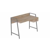 Письменный стол Комфорт 750x1200x600 Серый металл ДСП Дуб Сан-Марино 32мм FRD-103451