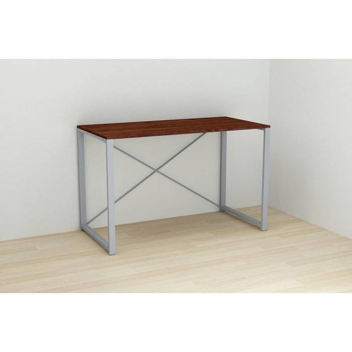 Письмовий стіл Ferrum-decor Серії Коннект 75x120x60 сірий ДСП Венге 16мм (FRD-106171)