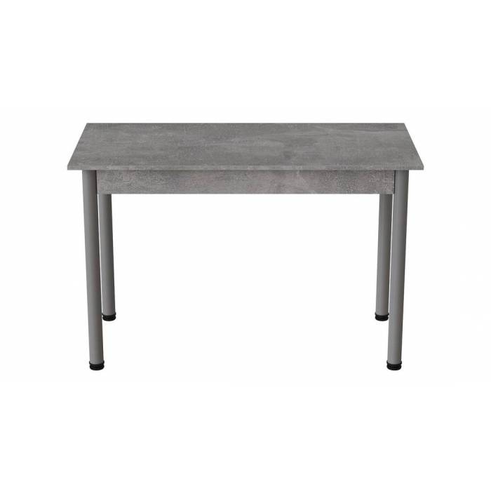 Стіл кухонний Ferrum-decor Беніта 75x120x80 Сірий ДСП Бетон 16мм (FRD-105571)