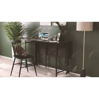 Стол-книга трансформер Орион 3 Ferrum-decor 750x1150x880 Черный металл ДСП Венге Магия 16 мм (FRD-105631)