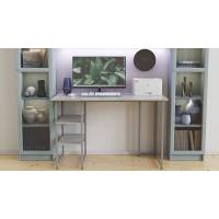 Письменный стол Кевин Ferrum-decor 75x120x60 Серый металл ДСП Бетон 16 мм (FRD-106551)