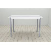 Стіл кухонний Ferrum-decor Маріо 75x120x70 Сірий ДСП Біле 16мм (FRD-106201)