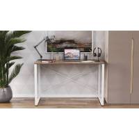Письмовий стіл Ferrum-decor Серії Коннект 75x120x600 білий ДСП Дуб Сонома Трюфель 16мм (FRD-104211)