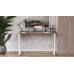 Письмовий стіл Ferrum-decor Серії Коннект 75x120x600 білий ДСП Дуб Сонома Трюфель 16мм (FRD-104211)