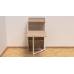 Стіл книга з етажеркою Практик 1 Ferrum-decor 1200x640x990 Білий метал ДСП Дуб Сонома 16 мм (FRD-104621)