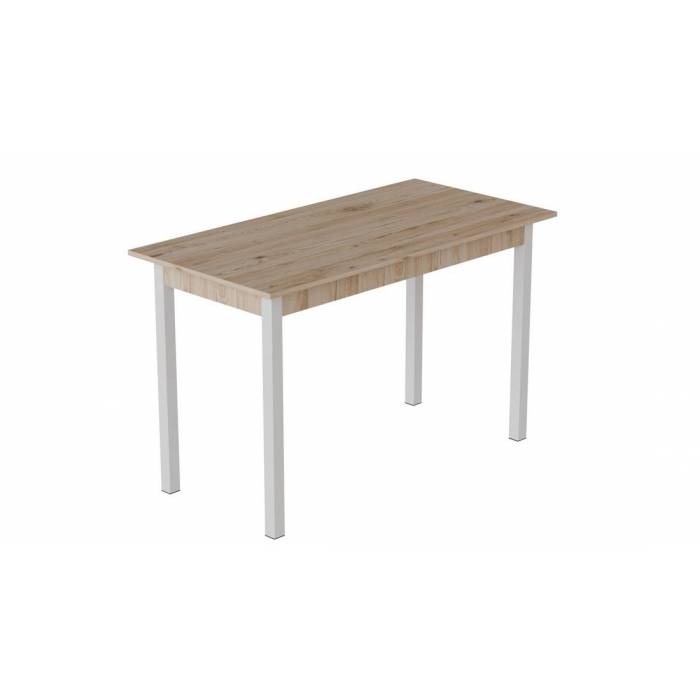 Стіл кухонний Ferrum-decor Маріо 75x120x70 Білий ДСП Сан-Марино 16мм (FRD-105662)