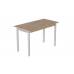 Стіл кухонний Ferrum-decor Маріо 75x120x70 Білий ДСП Сан-Марино 16мм (FRD-105662)