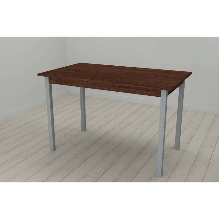 Стіл кухонний Ferrum-decor Маріо 75x120x60 Сірий ДСП Венге 16мм (FRD-105622)