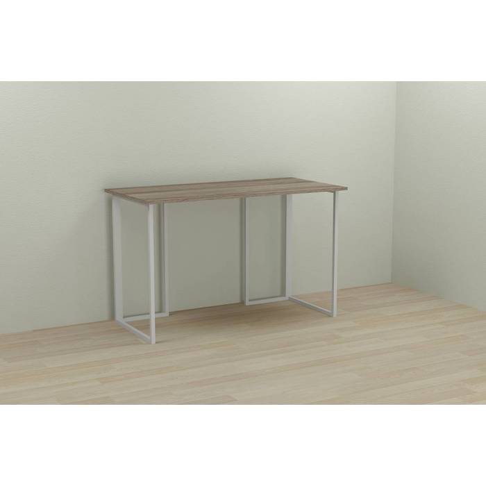 Письмовий стіл Ferrum Ханна 75x120x60 ДСП білий Дуб Сонома Трюфель 16мм (FRD-104002)