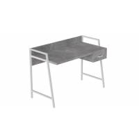 Письмовий стіл Ferrum-decor 750x1200x600 Білий метал ДСП Бетон 32 мм (FRD-103463)