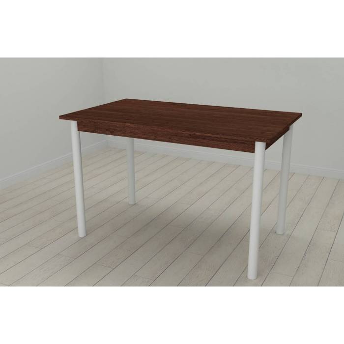 Стіл кухонний Ferrum-decor Беніта 75x120x60 Білий ДСП Венге 16мм (FRD-105603)