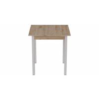 Стіл кухонний Ferrum-decor Дієго 75x80x80 Білий ДСП Сан-Марино 16мм (FRD-105653)