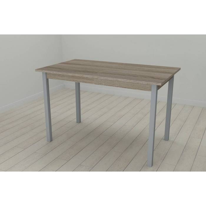Кухонний стіл Ferrum-decor Маріо 75x120x60 Сірий ДСП Сонома Трюфель 16мм (FRD-106323)