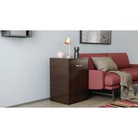 Стіл-тумба трансформер Смарт 1/1 Ferrum-decor 750x1450x500 ДСП Венге Магія 16 мм (FRD-106163)