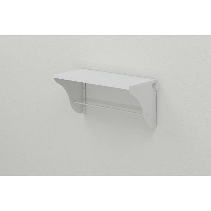 Полиця настінна Ferrum-decor Комфі 260x500x240 метал Білий ДСП Білий 16 мм (FRD-102723)