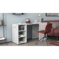 Стол-тумба трансформер Смарт 1/1 Ferrum-decor 750x1450x500 ДСП Бетон 16 мм (FRD-105073)