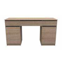 Комп'ютерний стіл Віто 2 Ferrum-decor 750x1400x500 ДСП Дуб Сонома 16 мм (FRD-104833)