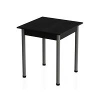 Стіл кухонний Ferrum-decor Агата 75x90x90 Сірий ДСП Сосна Кембра 16мм (FRD-105684)