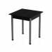 Стіл кухонний Ferrum-decor Агата 75x90x90 Сірий ДСП Сосна Кембра 16мм (FRD-105684)