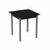 Стіл кухонний Ferrum-decor Дієго 75x80x80 Сірий ДСП Сосна Кембра 16мм (FRD-105714)