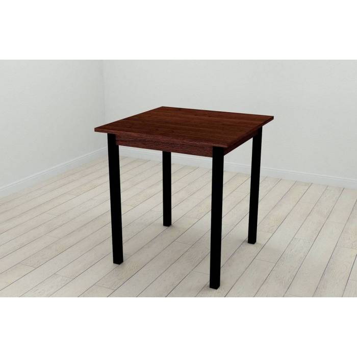 Стол кухонный Ferrum-decor Диего 75x70x70 Черный ДСП Венге 16мм (FRD-105614)