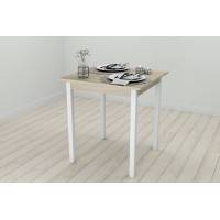 Стіл кухонний Ferrum-decor Дієго 75x70x70 Білий ДСП Сонома 16мм (FRD-106294)