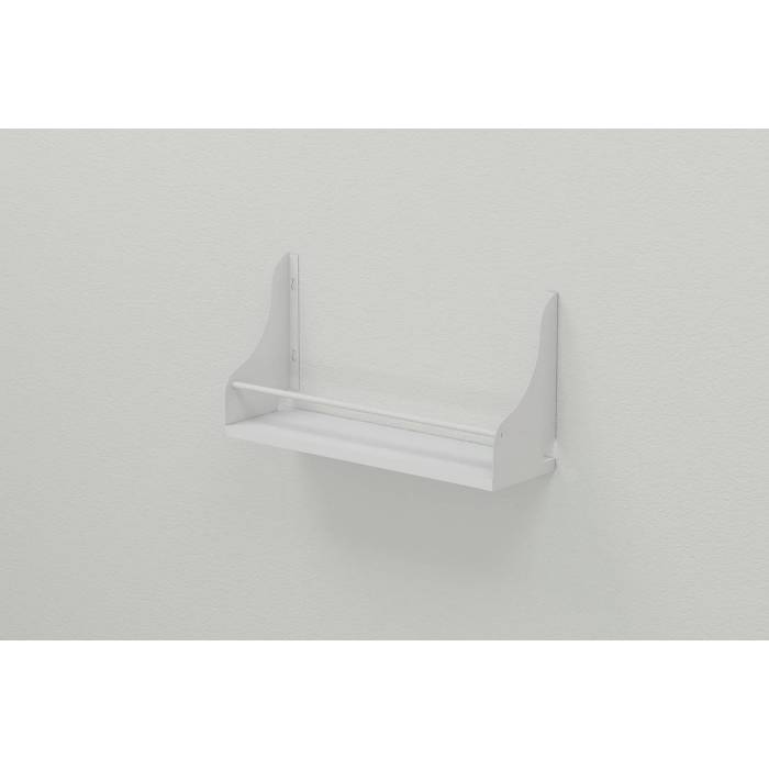 Полиця настінна Ferrum-decor Ізі 260x700x150 метал Білий ДСП Білий 16 мм (FRD-102954)