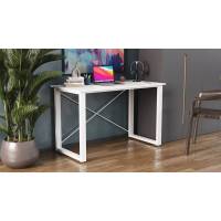 Письмовий стіл Ferrum-decor Драйв 750x1200x700 Білий метал ДСП Білий 16 мм (FRD-103185)