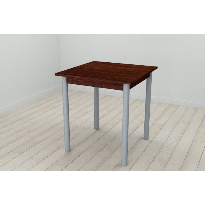Стіл кухонний Ferrum-decor Агата 75x70x70 Сірий ДСП Венге 16мм (FRD-105595)