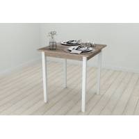Стол кухонный Ferrum-decor Диего 75x70x70 Белый ДСП Сонома Трюфель 16мм (FRD-106295)