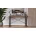 Письмовий стіл Ferrum-decor Серії Коннект 75x120x600 чорний ДСП Дуб Сонома Трюфель 16мм (FRD-104205)