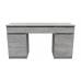 Комп'ютерний стіл Віто 2 Ferrum-decor 750x1400x500 ДСП Бетон 16 мм (FRD-104835)