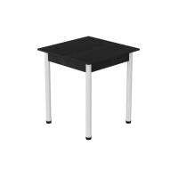 Стіл кухонний Ferrum-decor Агата 75x80x80 Білий ДСП Сосна Кембра 16мм (FRD-105676)