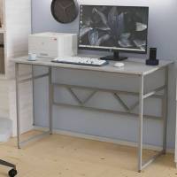 Стол письменный Райан Ferrum-decor 750x1400x700 Серый металл ДСП Бетон 32 мм (FRD-106506)