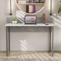 Письмовий стіл Скай Ferrum-decor 75x140x70 Сірий метал ДСП Бетон 32 мм (FRD-106686)