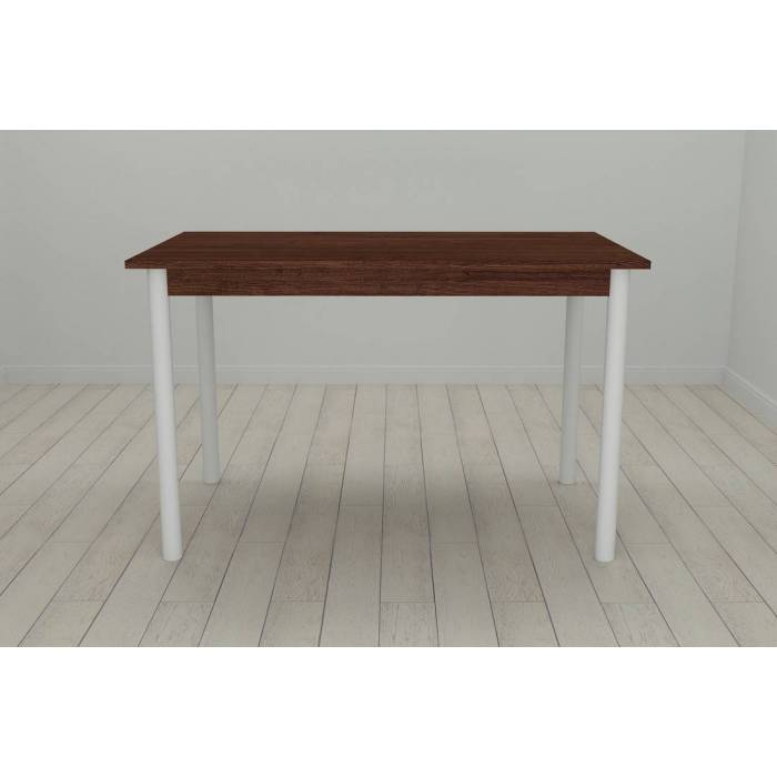 Стіл кухонний Ferrum-decor Беніта 75x120x70 Білий ДСП Венге 16мм (FRD-105606)