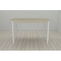 Стіл кухонний Ferrum-decor Беніта 75x120x70 Білий ДСП Сонома 16мм (FRD-106276)