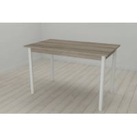 Стіл кухонний Ferrum-decor Беніта 75x120x80 Білий ДСП Сонома Трюфель 16мм (FRD-106286)